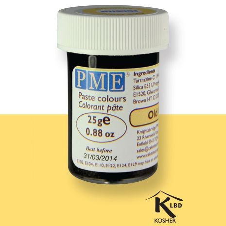 PME pastafarge Gammel-gul
