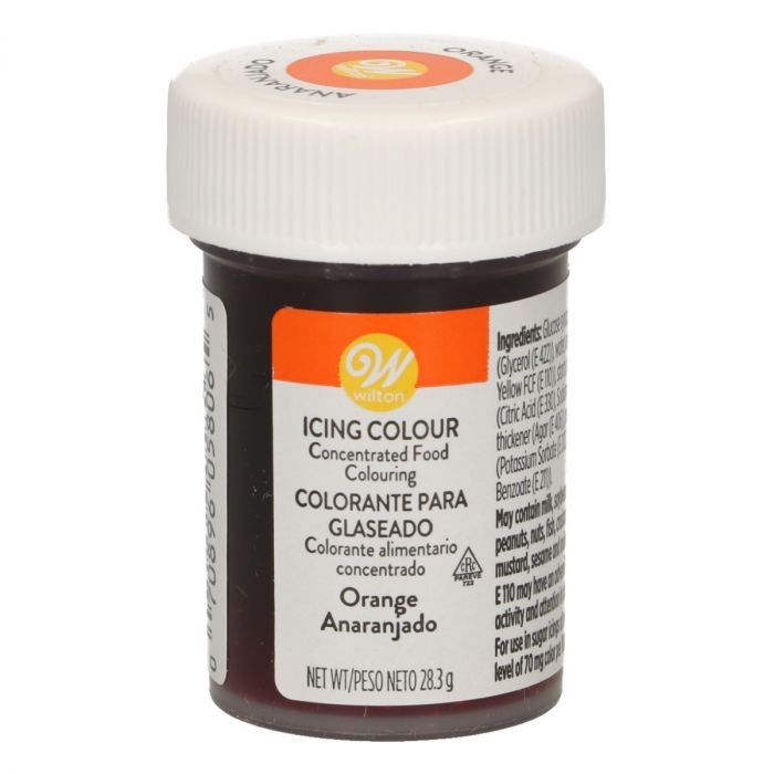 Wilton pastafarge Oransje, 28g