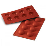 Silikomart halvkuleformer i silikon, Ø 5cm