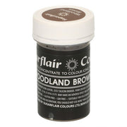 Sugarflair pastafarge Woodland Brown, 25g