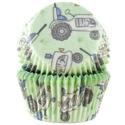 Muffinsform Traktor, standard, 50 stk