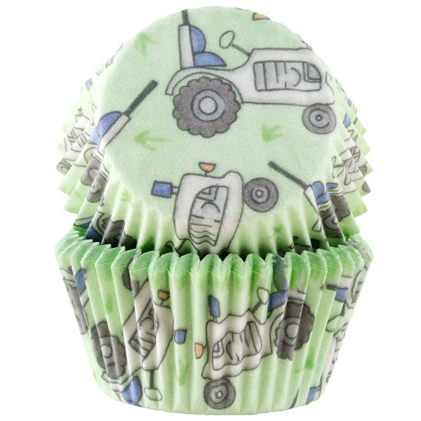 Muffinsform Traktor, standard, 50 stk
