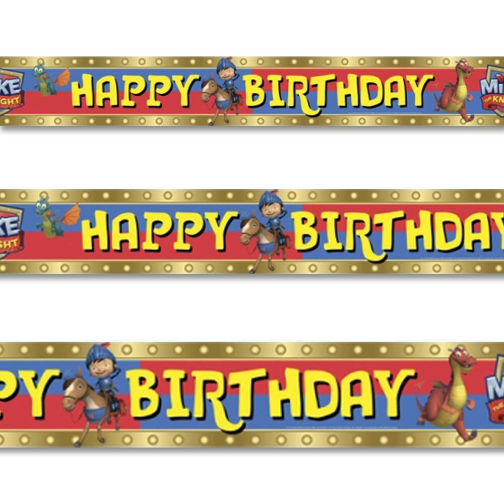 Banner ridder -Mike the Knight- 4.5m