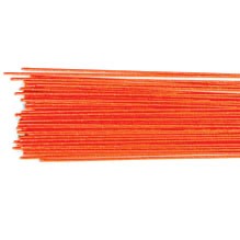 Blomsterwire Metallic Rød 50stk 0,50mm 24 gauge