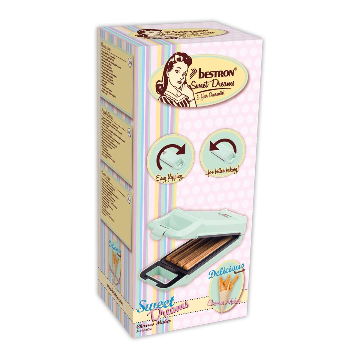 Bestron Sweet Dreams - Churros Maker -Mint-