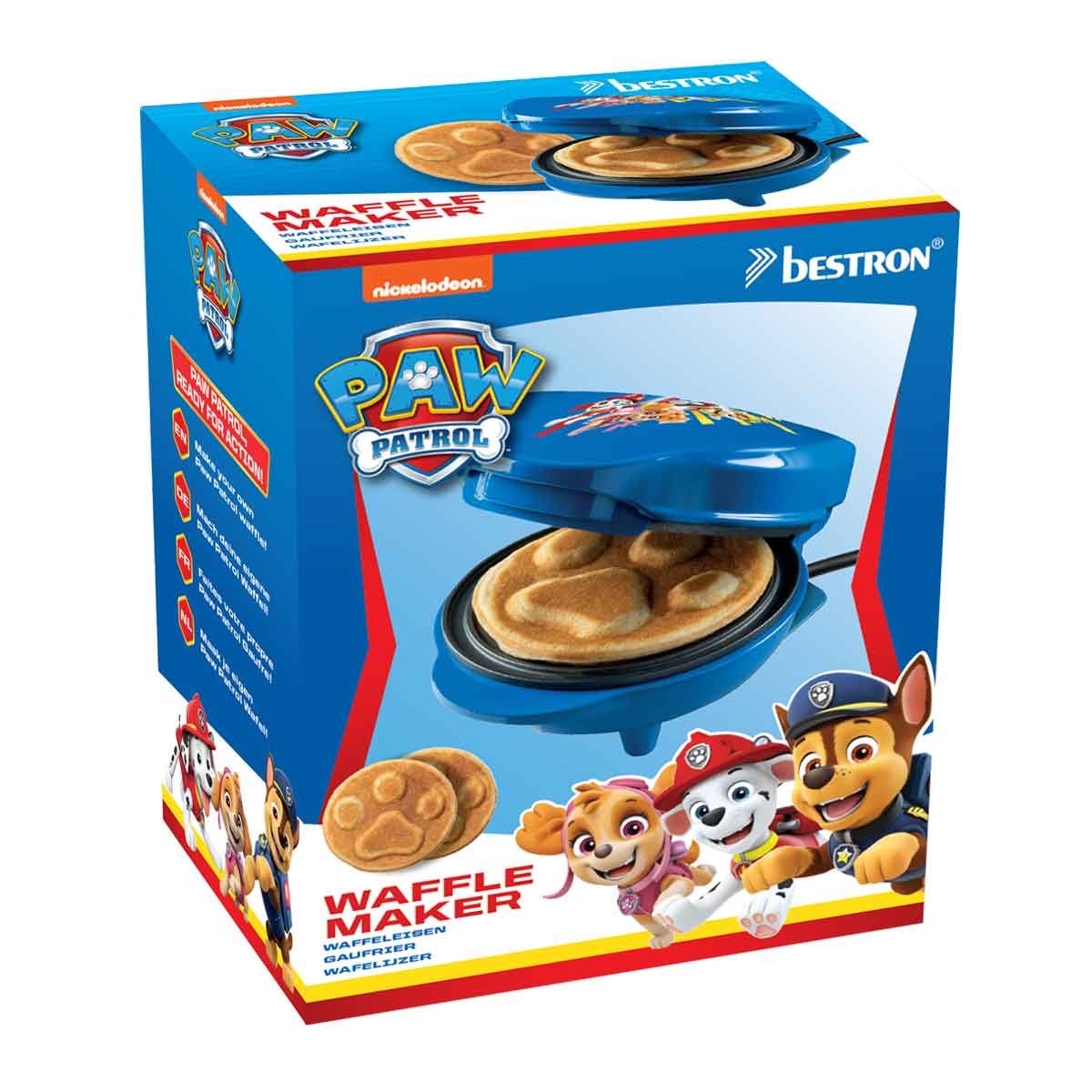 Paw Patrol vaffeljern fra Bestron Sweet Dreams -Blå-