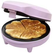 Pastellrosa Vaffeljern