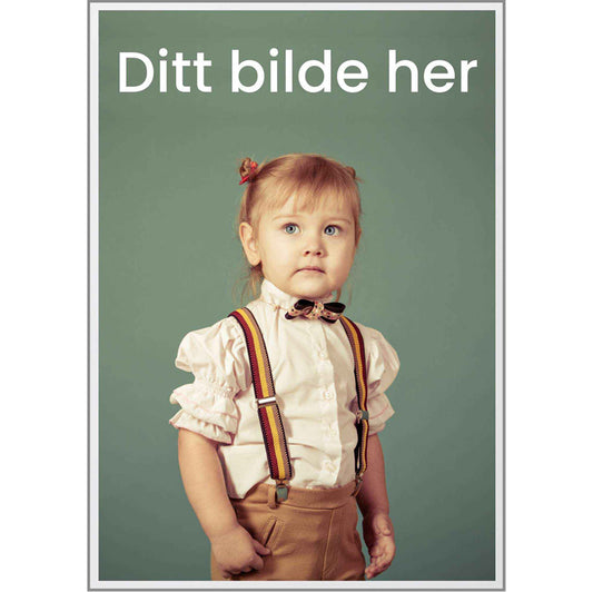 spiselig kakebilde med eget motiv a4