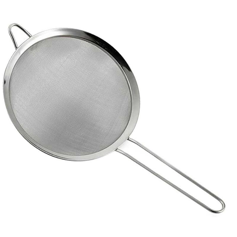 Aanonsen stål sil med håndtak