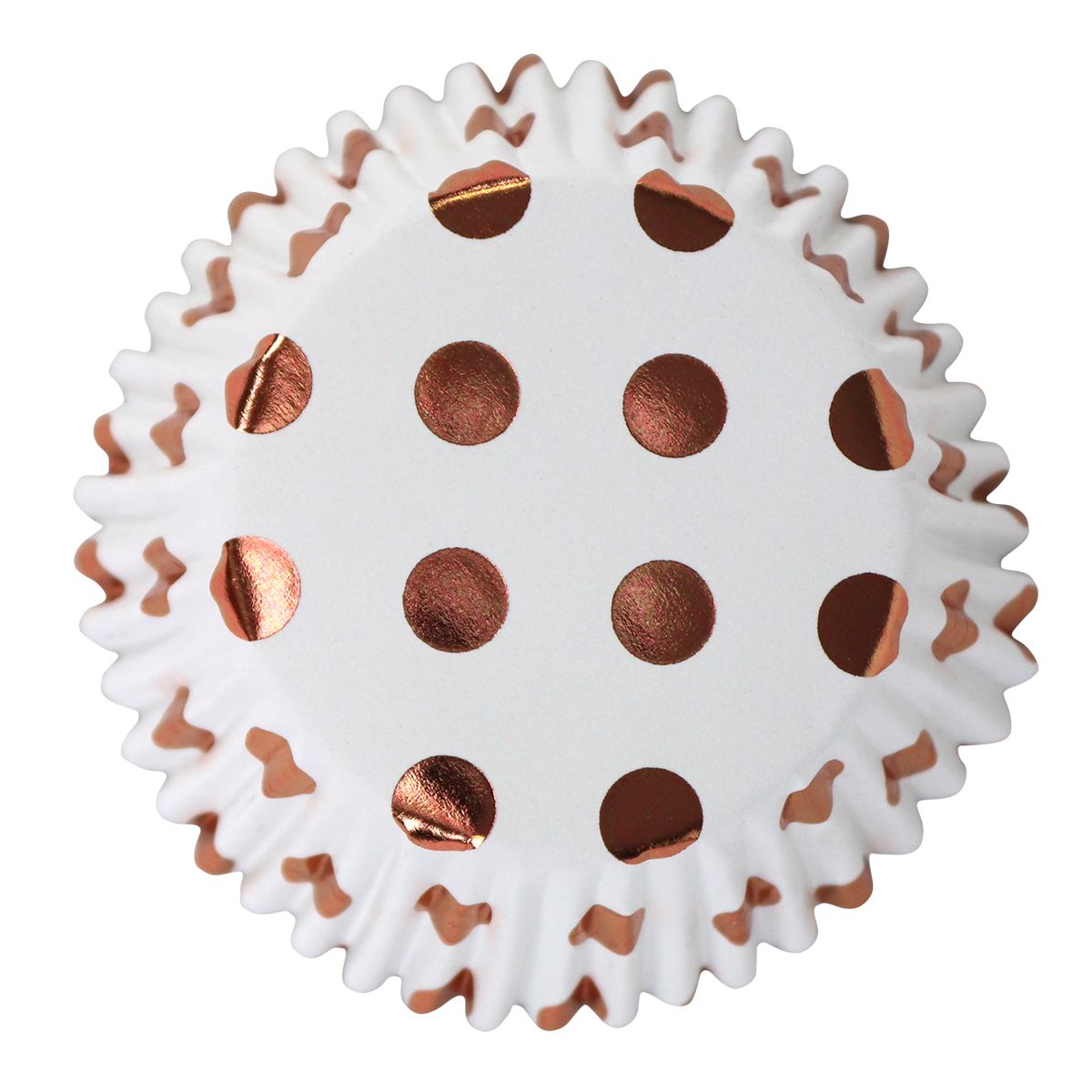 PME Muffinsformer -Rosegull Polkadott- pk/30