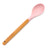 Happy Sprinkles Slikkepottskje med treskaft -Rosa-