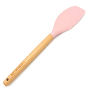 Pastellrosa slikkepott med treskaft