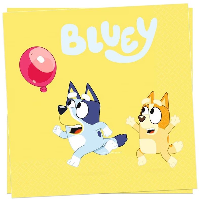 Bluey servietter