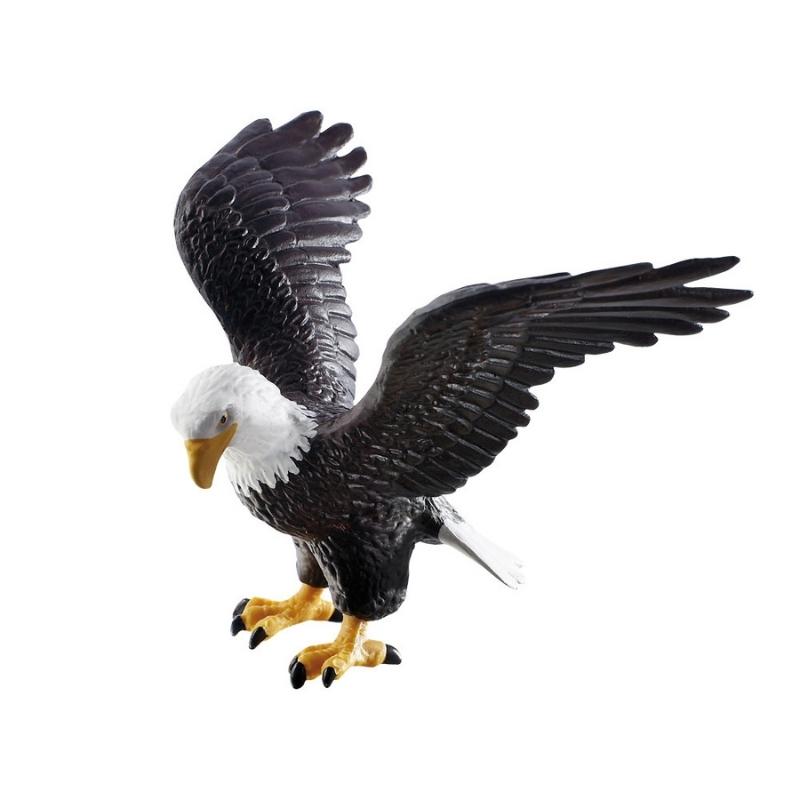 Bullyland kaketopp og leketøy av en hvithodethavørn også kalt bald eagle