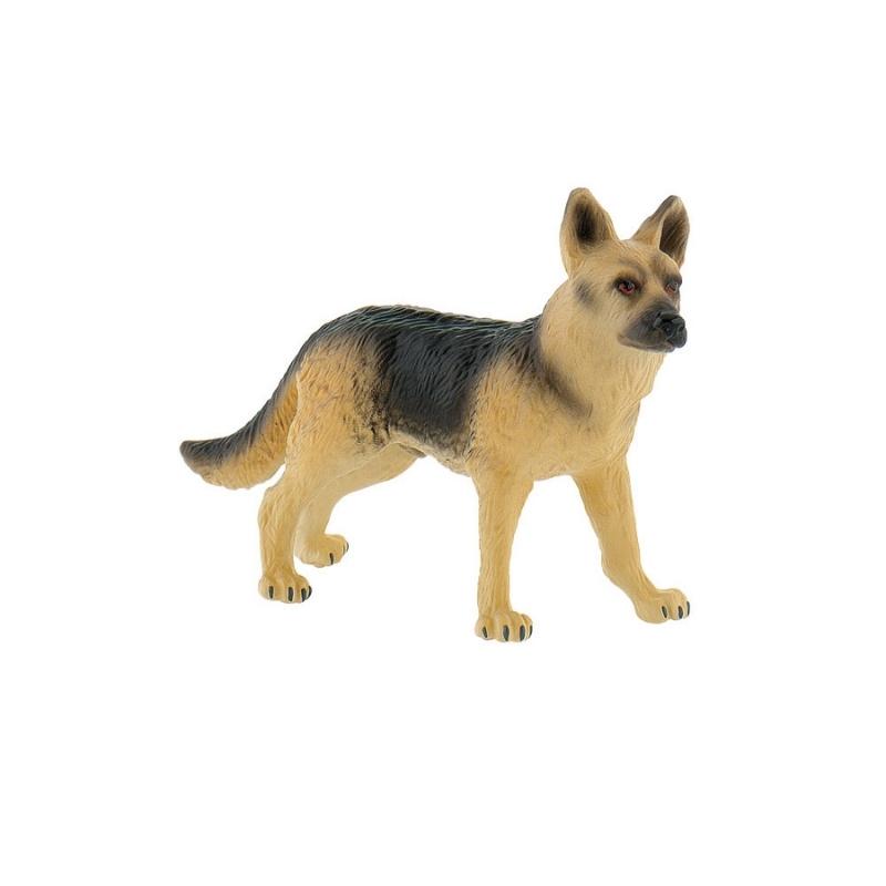 Bullyland kaketopp og leketøy av en schæferhund