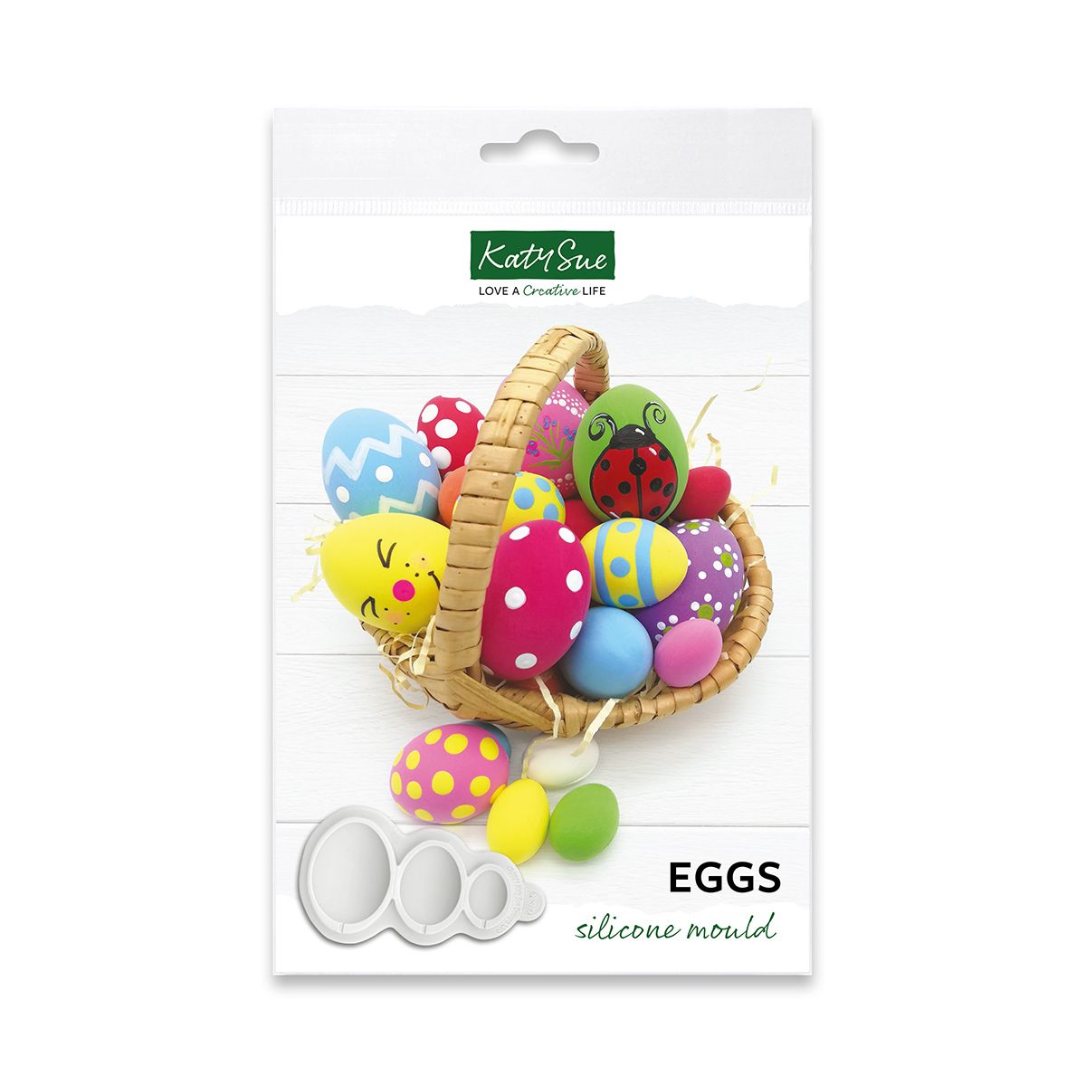 Silikonform påskeegg