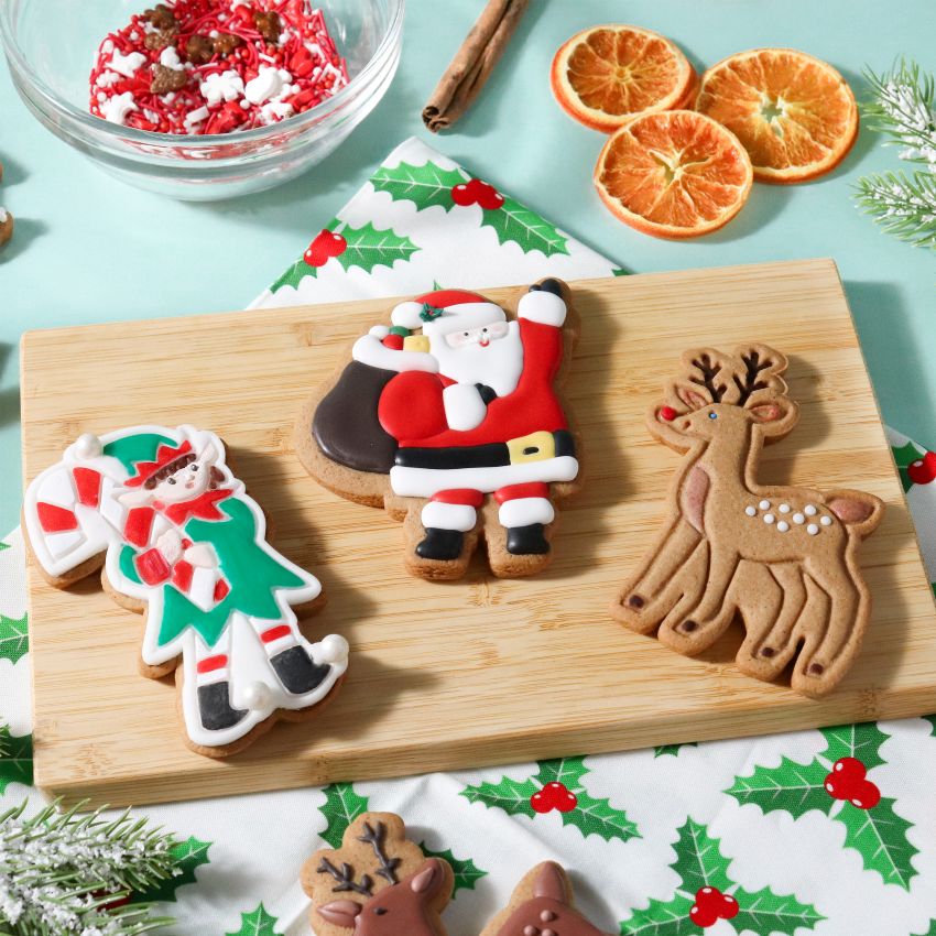 Juleutstikkere med stempel