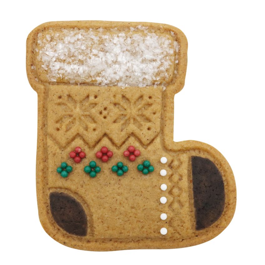 Julecookies julestrømpe