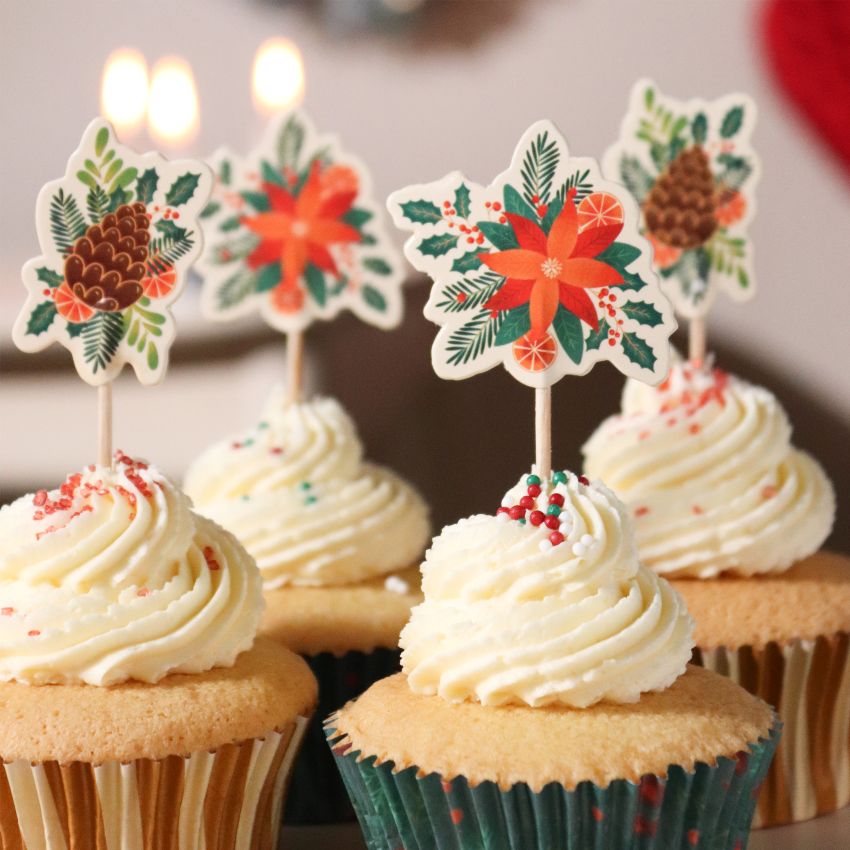 Muffinsformer til jul