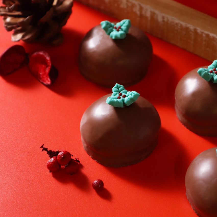 Spiselig kakepynt til julecupcakes