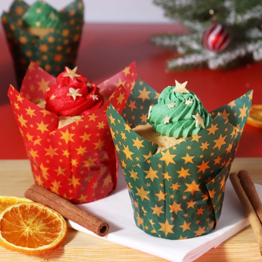 julemuffinsformer tulipan