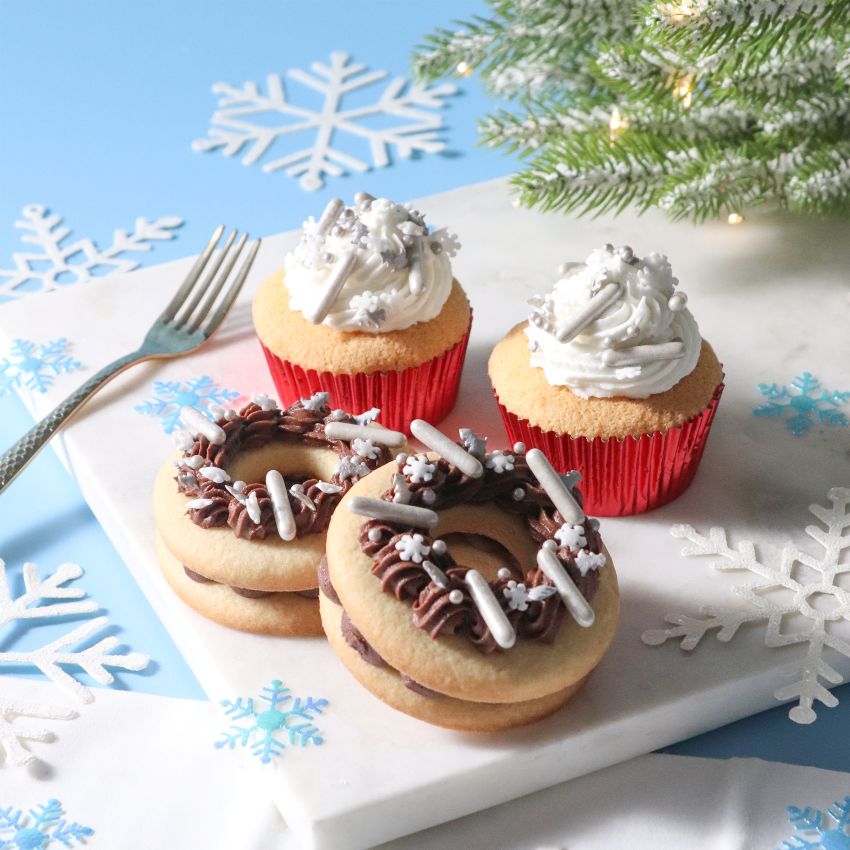 Julestrøssel - Sølvstjerner, 160g