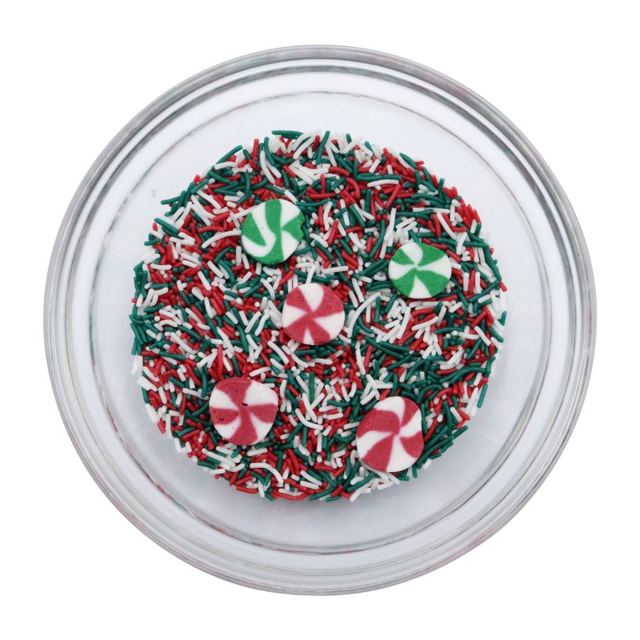 Julestrøssel -Jimmies- Polkastangblanding, 110g