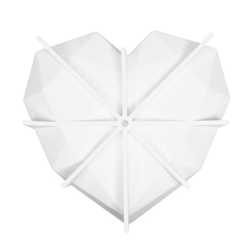 Choctastique Stor hjerteform i silikon