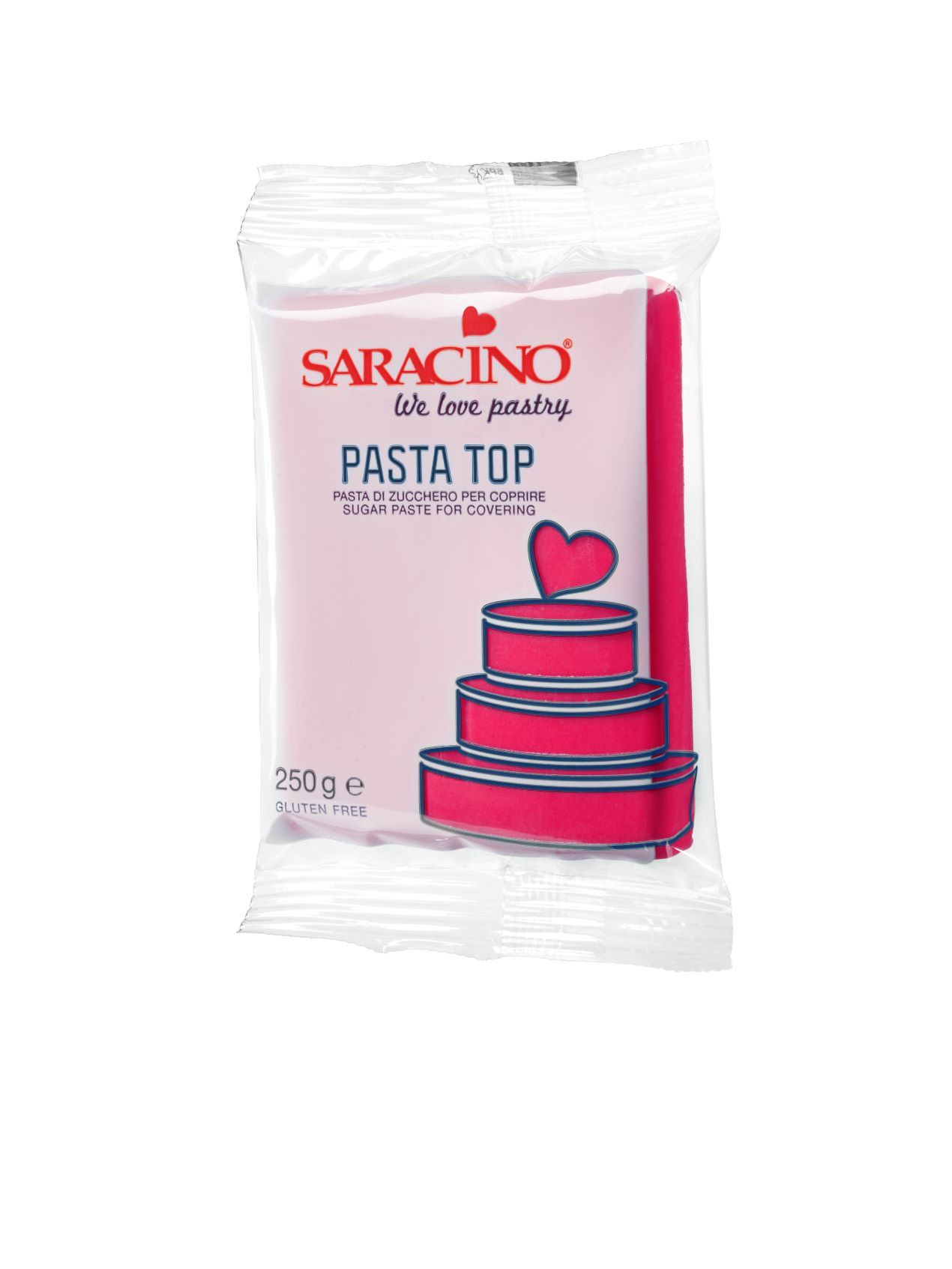 Saracino Top Paste Fondant -Rosa- 250g