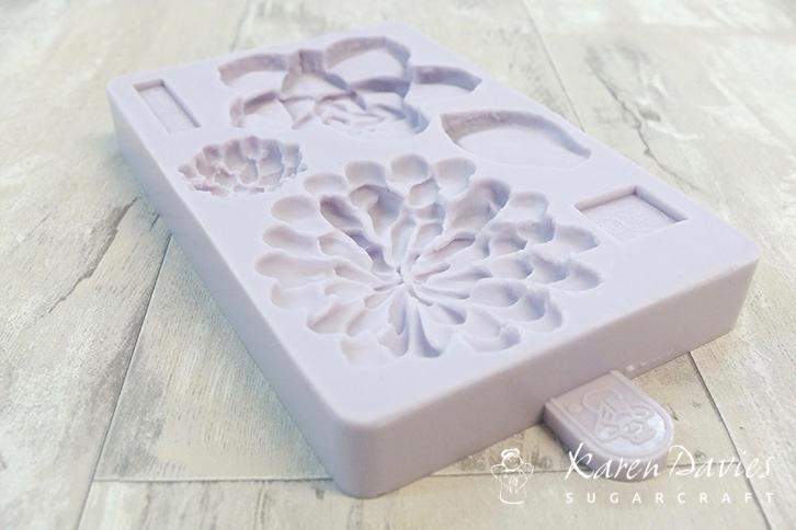 Karen Davies silikonform sukkulent blomster