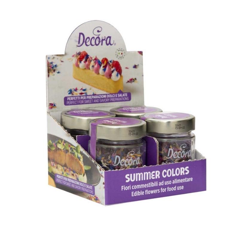 Decora Spiselige blomster sommerfarger