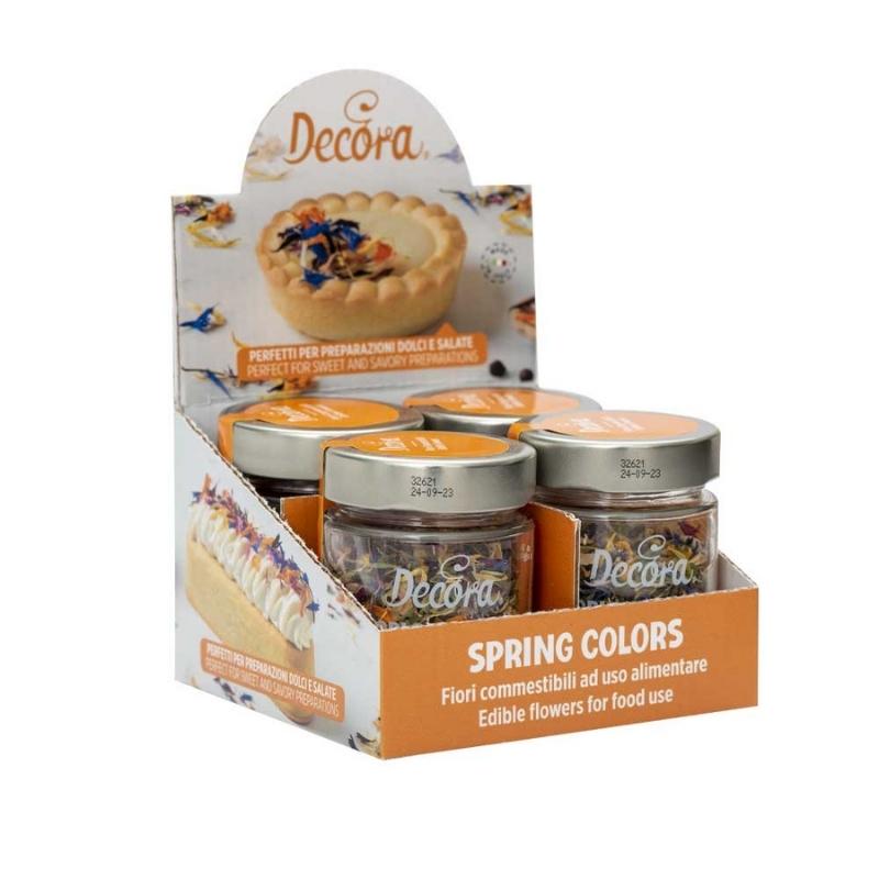 Decora Spiselige blomster tørkede