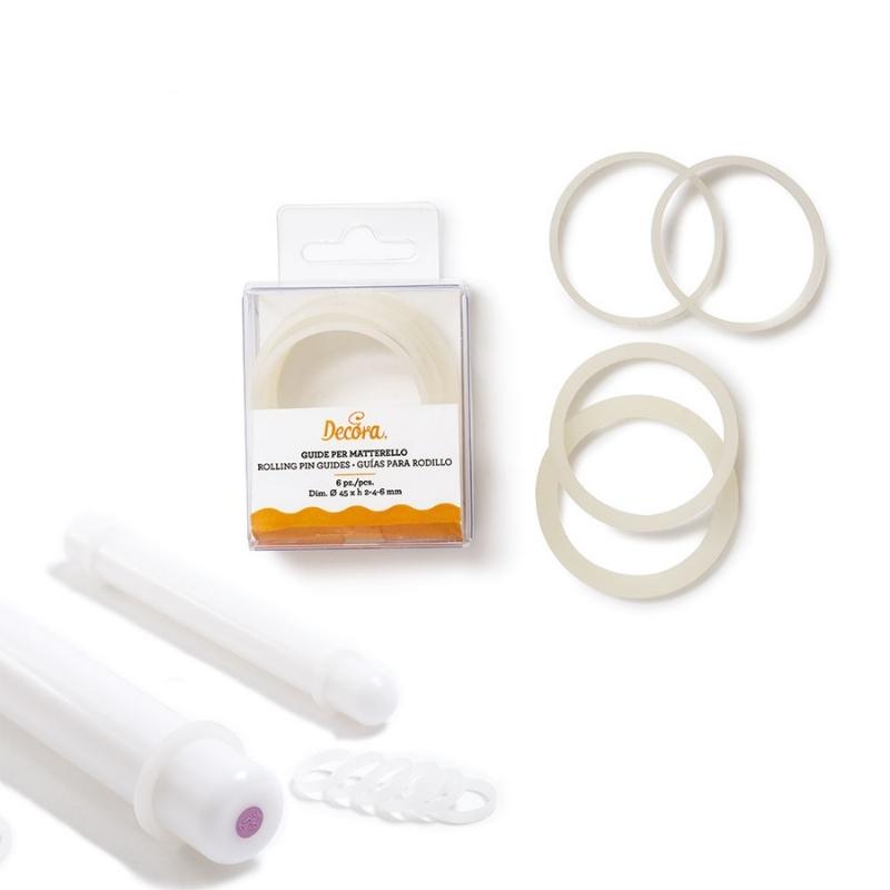 Decora tykkelse guide -2, 4, 6 mm- Avstandsstrikk