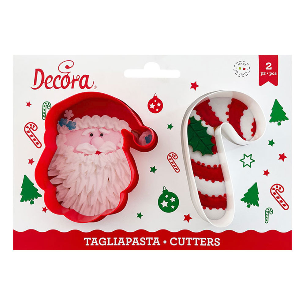 Decora julenisse og stang ustikker