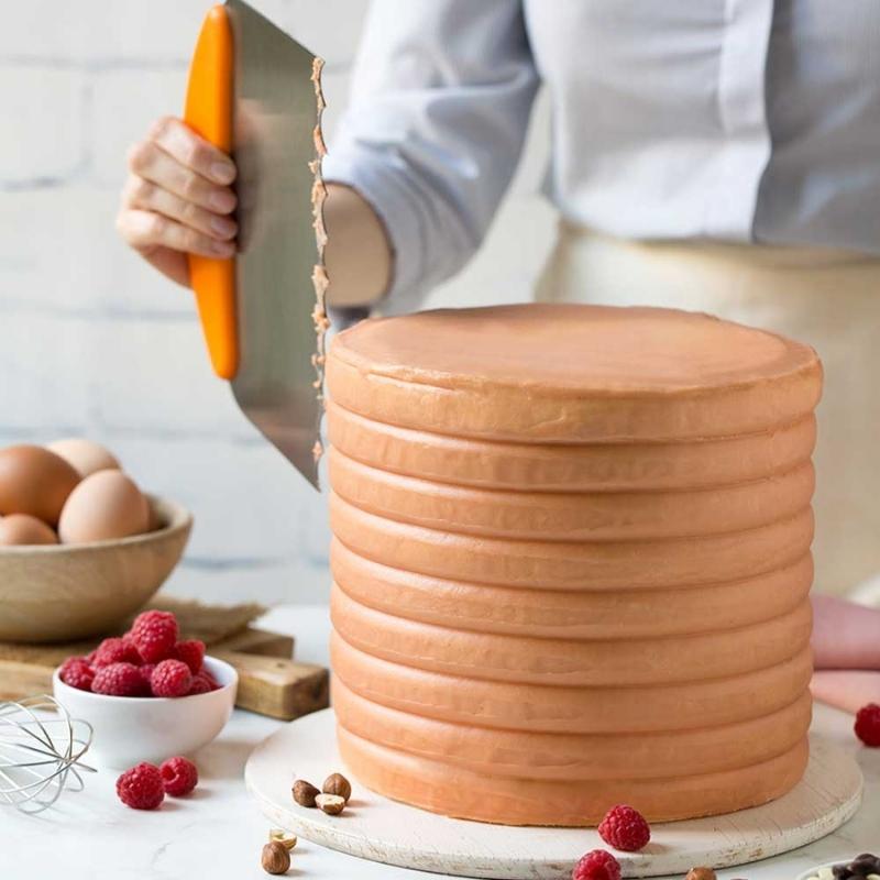 Decora mønsterskrape til smørkremkake 20 cm