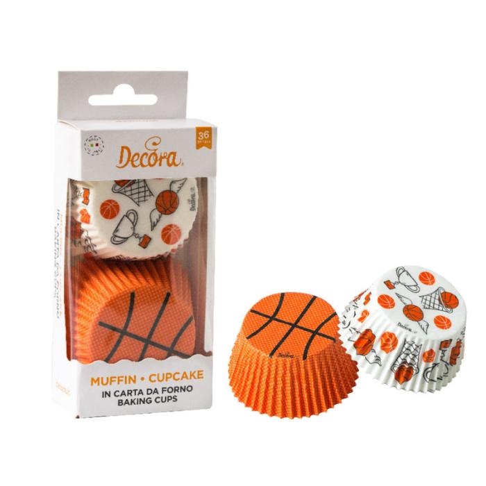 Decora muffinsform basketball