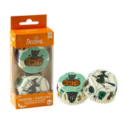 Decora muffinsform halloween heks