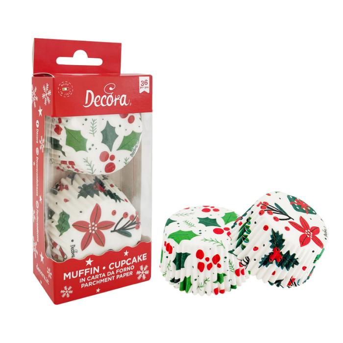 Decora muffinsform misteltein
