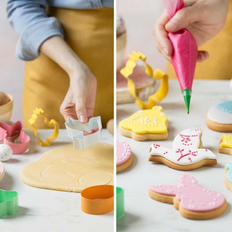 Decora utstikker kanin, påskekylling, påskeegg