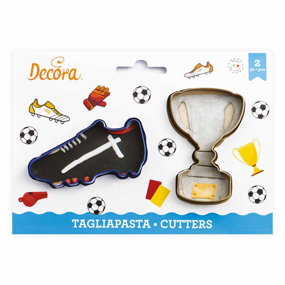 Decora Utstikkere - Fotballsko og Pokal