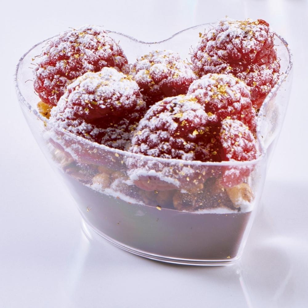 DeKora hjerteformet porsjonsbeger 100 ml - pk/100