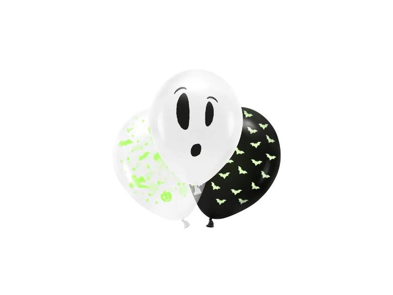 Halloween ballonger som lyser i mørket