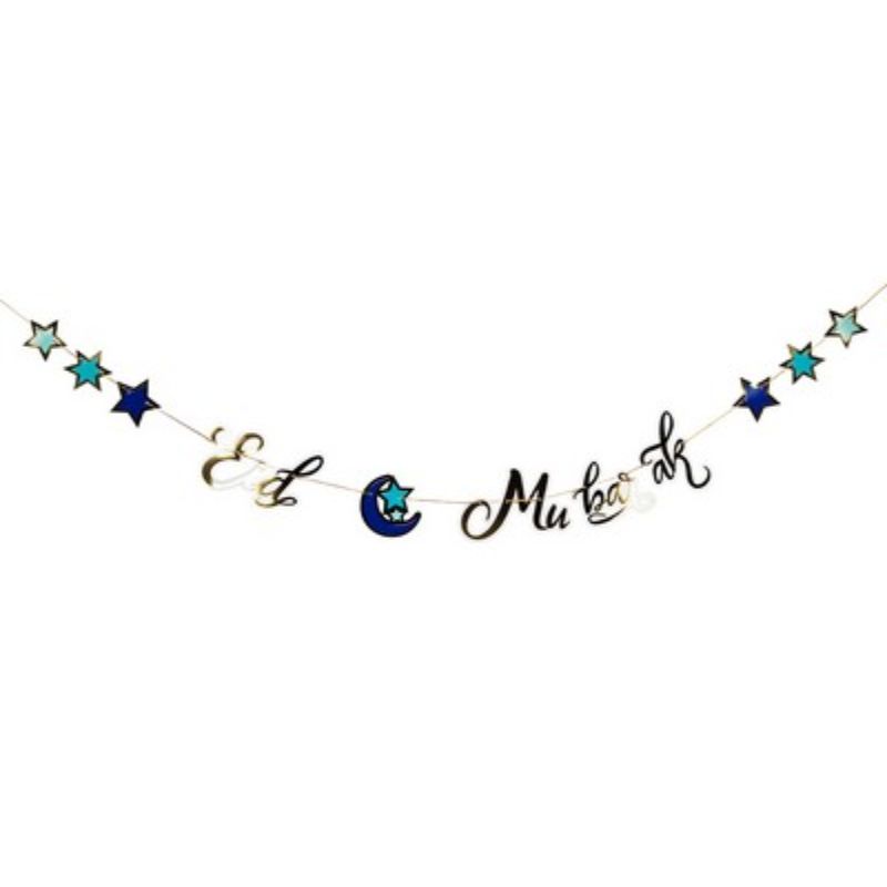 Eid Mubarak banner pynt til festen