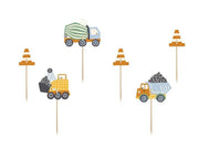 cupcake topper lastebil