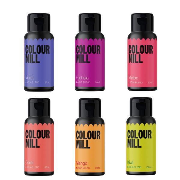Colour Mill Aqua Blend Fargepakke 6pkn