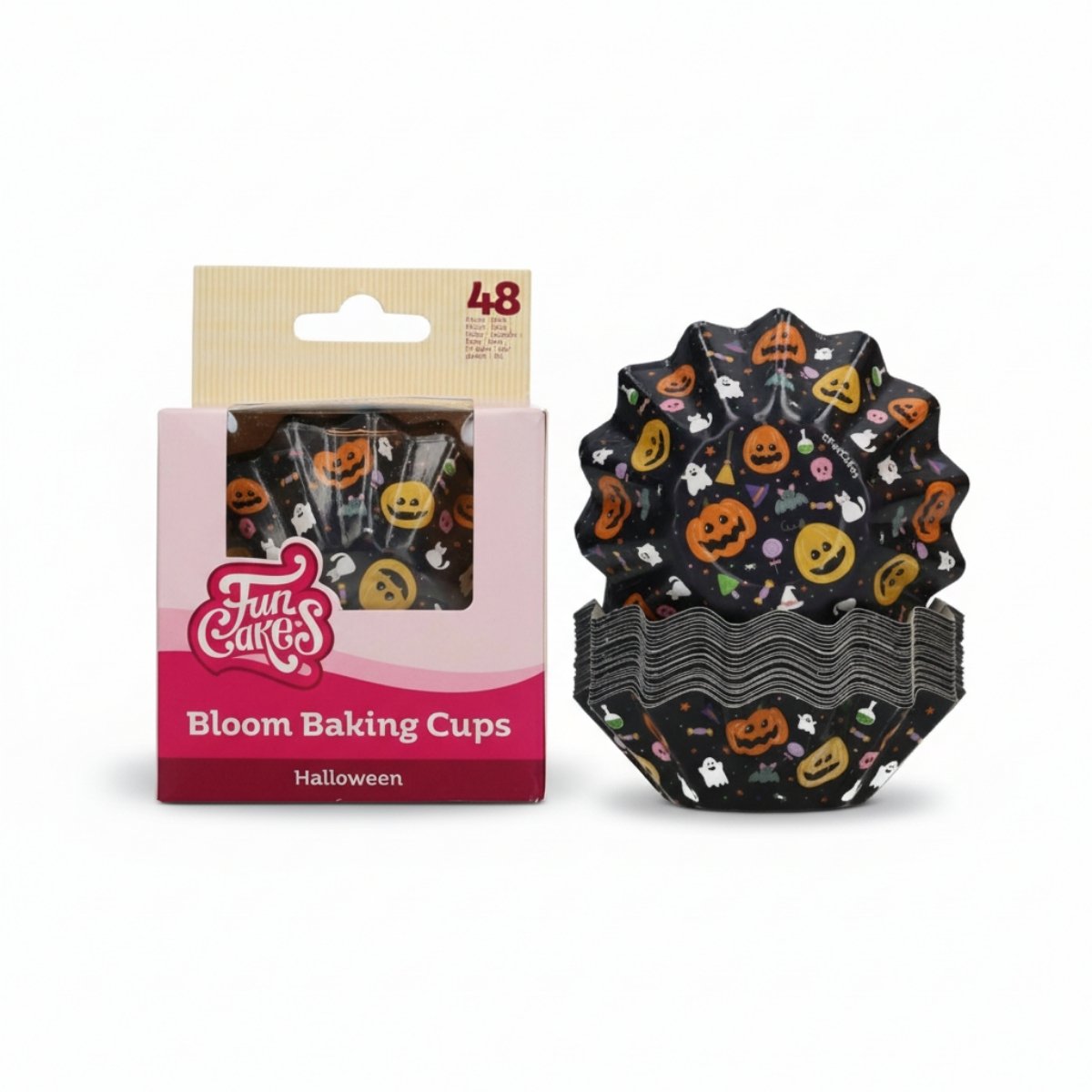 FunCakes Bloom Muffinsformer -Halloween-, pk/48
