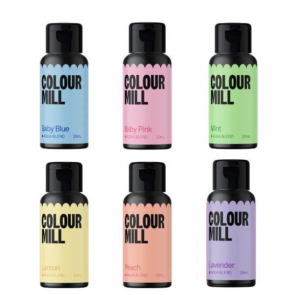Colour Mill Aqua Blend Fargepakke 6pkn