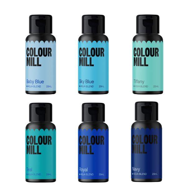 Colour Mill Aqua Blend Fargepakke 6pkn