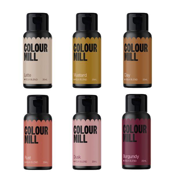 Colour Mill Aqua Blend Fargepakke 6pkn