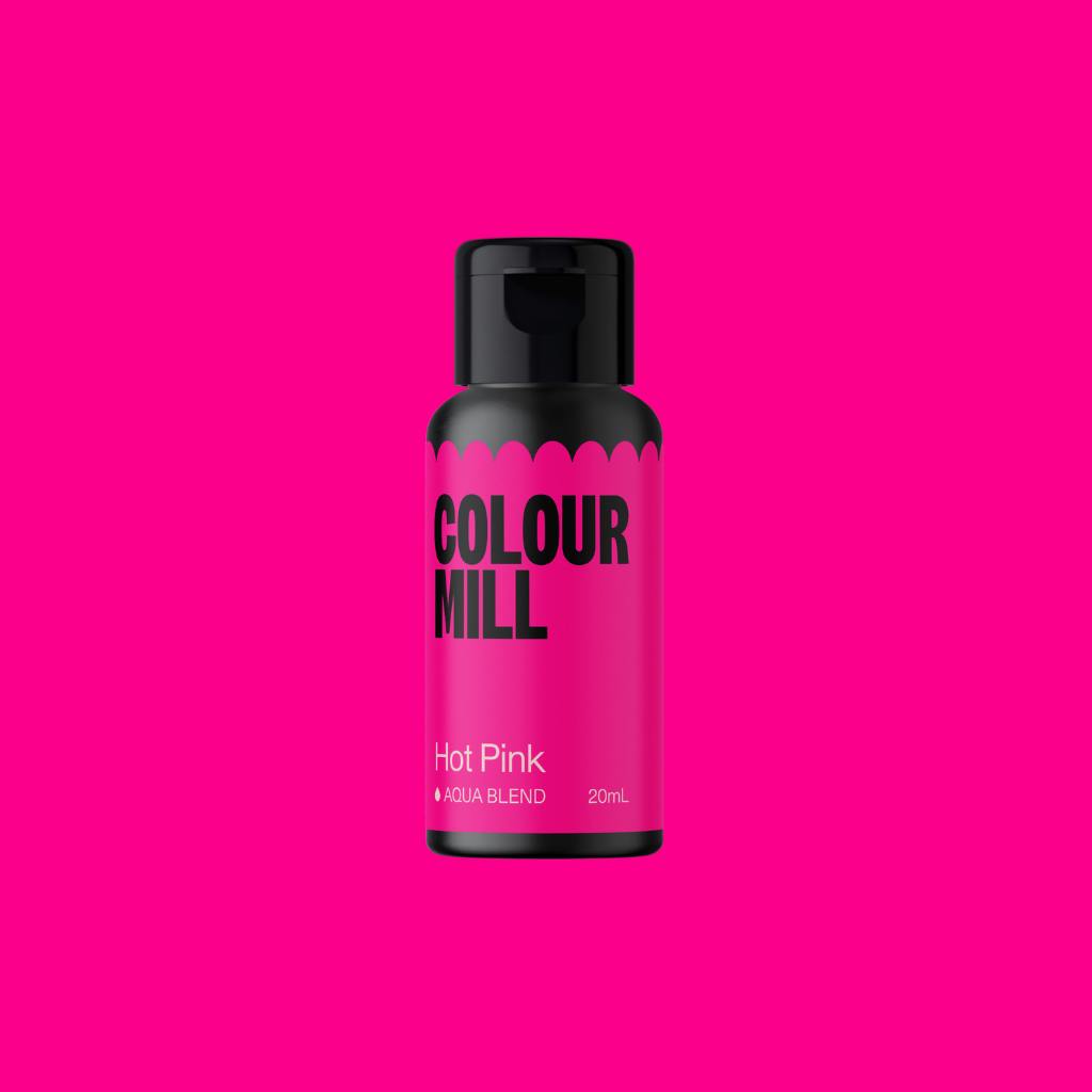 colour mill vannfarge hot pink